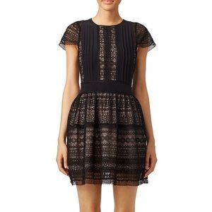 Marissa Webb Reagan Black Lace Dress